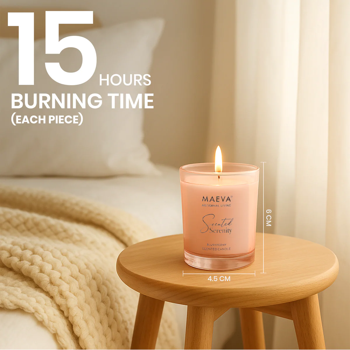 Scented Candle & Reed Diffuser Gift Set | Relaxing & Sleep Aid, Soy Wax, Rattan Reeds - Image 1