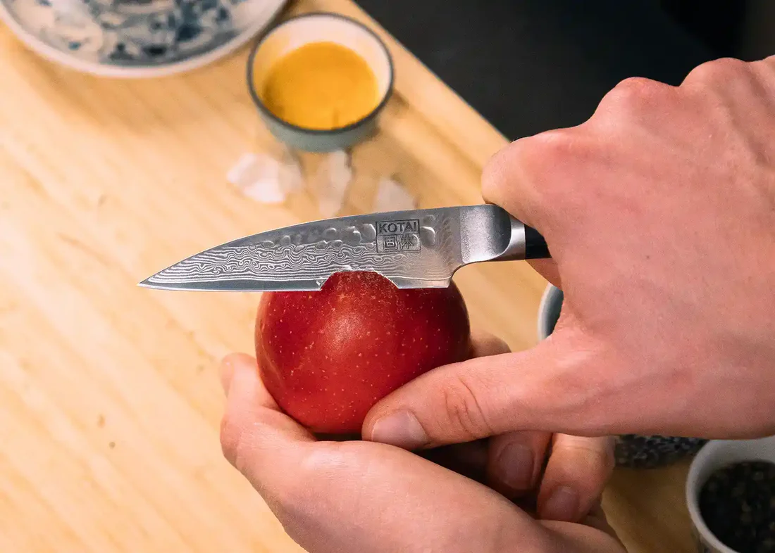 5-Piece Damascus Kitchen Knife Set | Premium VG10 Steel, Professional Chef Knife Gift Set - Image 1