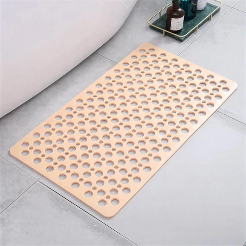 Silicone Bath Mat 40x70cm | Fast Draining, Strong Suction Cups, BPA-Free - Image 1
